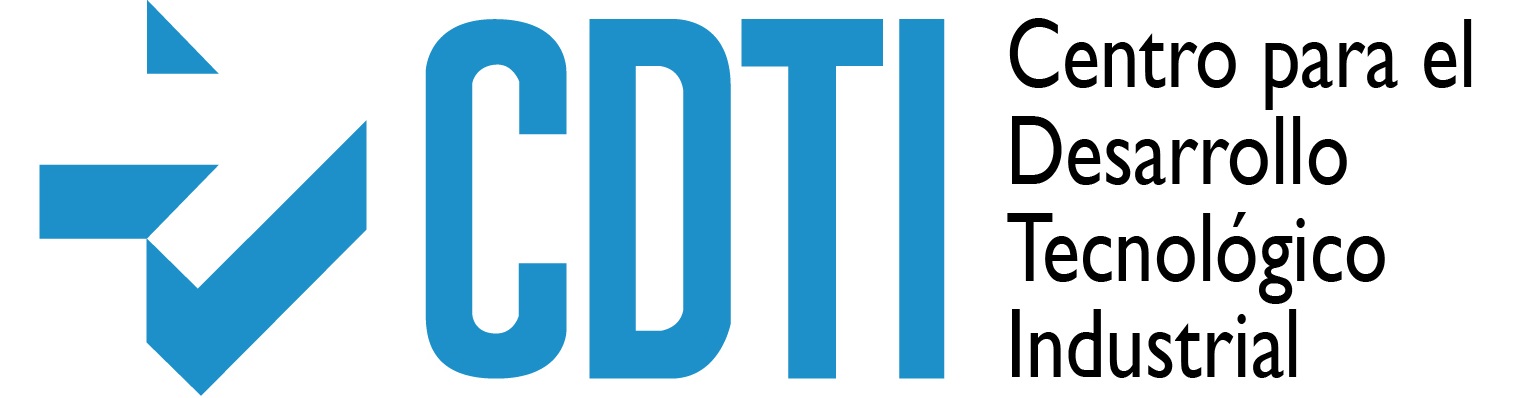 Logo CDTI-MINECO con Gill Sans